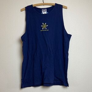 Navy Blue Tank Top Ron Jon Vintage Rare